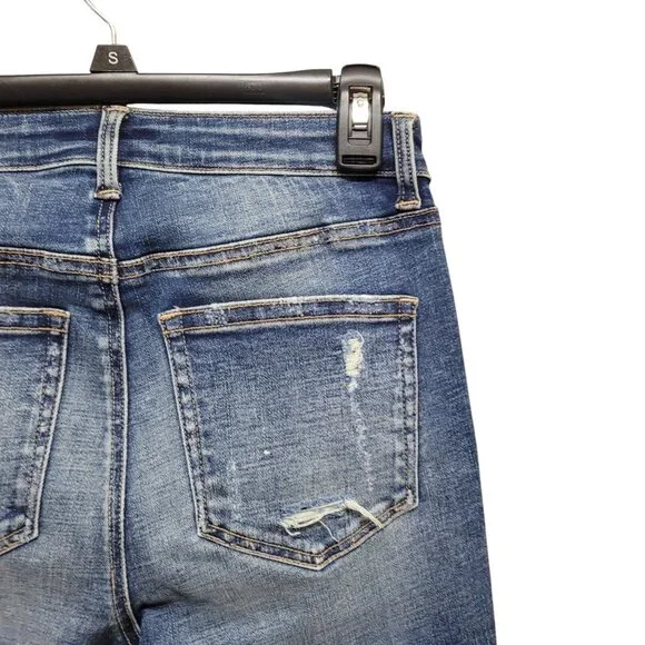 Buckle BKE Jeans Size 26X26.5 High Rise Ankle Skinny Distressed Stretch - Picture 10 of 16